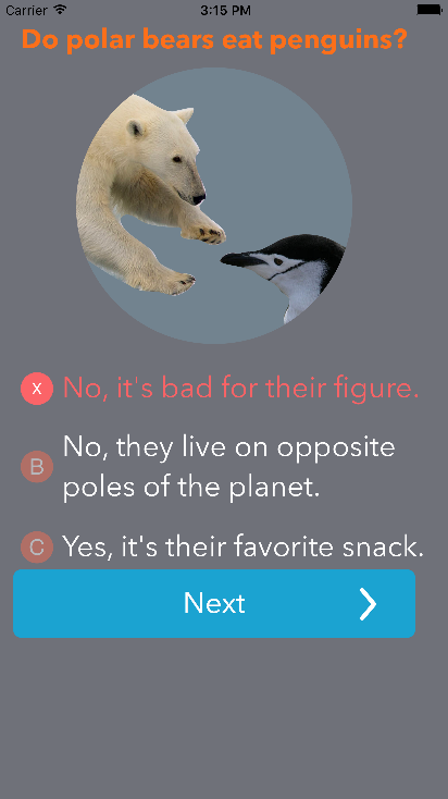 Animal Trivia App